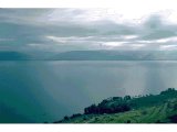 Lake Galilee south view from Tiberias